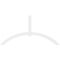 Ekena Millwork Archdale Architectural Grade PVC Gable Bracket, 84"W x 42"H x 2"D x 4"F, 12/12 Pitch GBP084X42X0204ARC00 - alternate 5